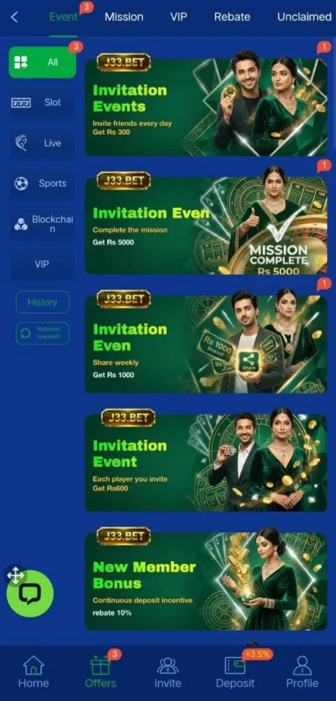 J33Bet Game